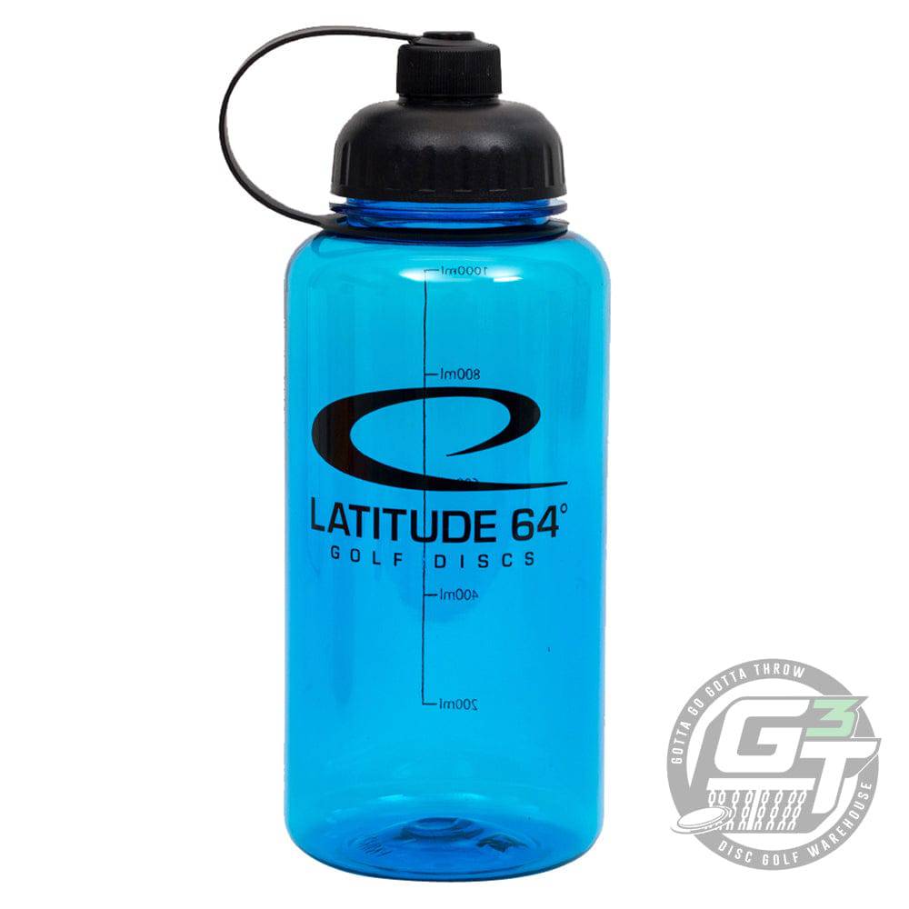 Latitude 64 Golf Discs Accessory Blue Latitude 64 Logo 32 oz. Water Bottle