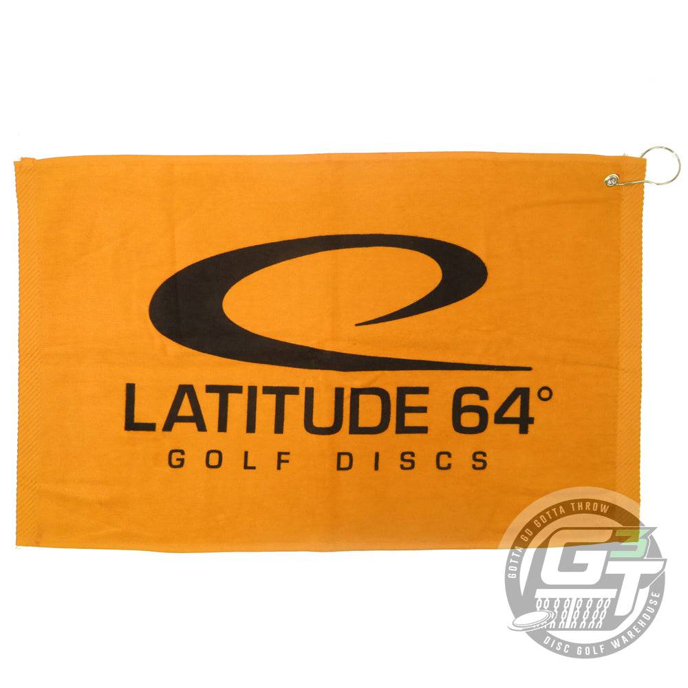 Latitude 64 Golf Discs Accessory Orange Latitude 64 Logo Disc Golf Towel