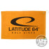 Latitude 64 Golf Discs Accessory Orange Latitude 64 Logo Disc Golf Towel