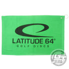 Latitude 64 Golf Discs Accessory Lime Green Latitude 64 Logo Disc Golf Towel