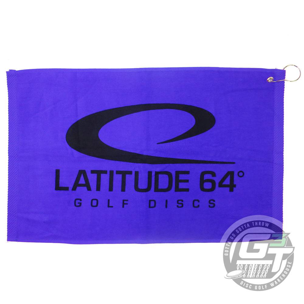Latitude 64 Golf Discs Accessory Royal Blue Latitude 64 Logo Disc Golf Towel