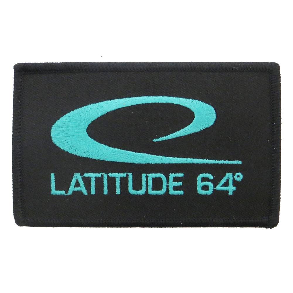 Latitude 64 Golf Discs Accessory Blue Latitude 64 Logo Iron-On Disc Golf Patch