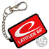 Latitude 64 Golf Discs Accessory Latitude 64 Logo Rubber Key Chain
