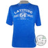 Latitude 64 Golf Discs Apparel M / Royal Blue Latitude 64 Banner Dri-Fit Short Sleeve Performance Disc Golf T-Shirt