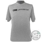 Latitude 64 Golf Discs Apparel M / Light Gray Latitude 64 Bar Stamp Dri-Fit Short Sleeve Performance Disc Golf T-Shirt