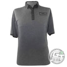 Latitude 64 Golf Discs Apparel M / Gray / Black Latitude 64 Box Logo Short Sleeve Performance Disc Golf Polo Shirt
