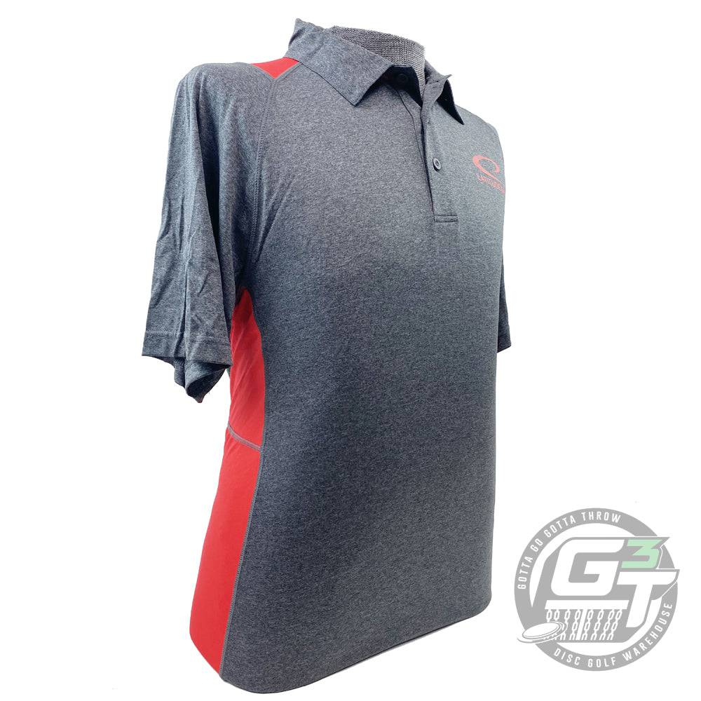 Latitude 64 Golf Discs Apparel Latitude 64 Contender Swoosh Short Sleeve Performance Disc Golf Polo Shirt