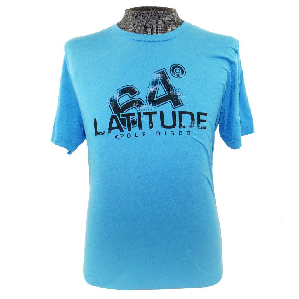 Latitude 64 Golf Discs Apparel M / Electric Blue Latitude 64 Halftone Short Sleeve Disc Golf T-Shirt