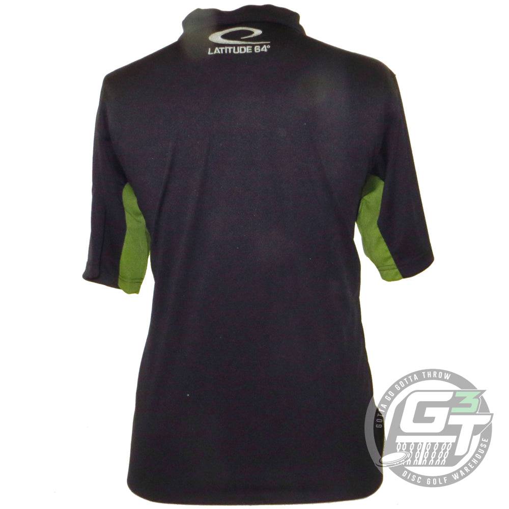 Latitude 64 Runner Short Sleeve Performance Disc Golf Polo Shirt - Gotta Go Gotta Throw