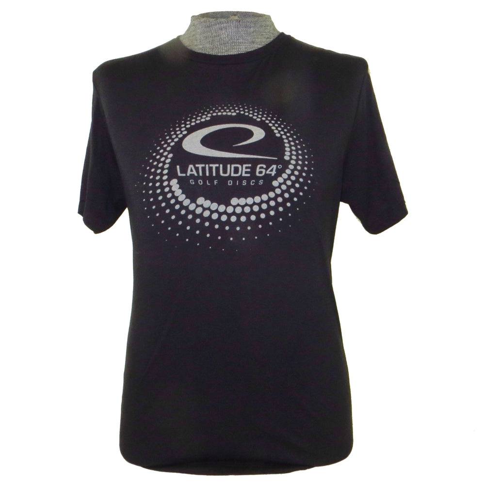 Latitude 64 Swirly Dots Short Sleeve Disc Golf T-Shirt - Gotta Go Gotta Throw