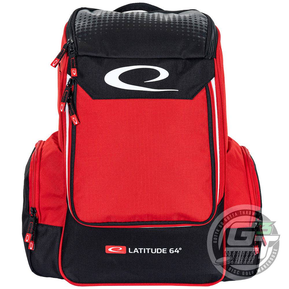 Latitude 64 Golf Discs Bag Red Latitude 64 Core Backpack Disc Golf Bag