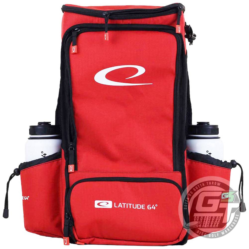 Latitude 64 Golf Discs Bag Red Latitude 64 Easy-Go V2 Backpack Disc Golf Bag