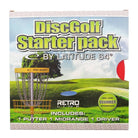 Latitude 64 Golf Discs Golf Disc Latitude 64 3-Disc Retro Junior Starter Disc Golf Set