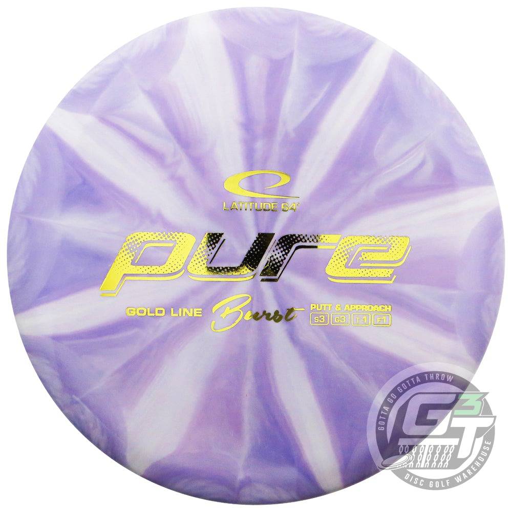 Latitude 64 Golf Discs Golf Disc Latitude 64 Gold Burst Pure Putter Golf Disc