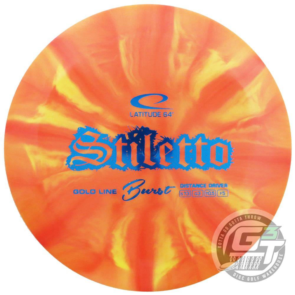 Latitude 64 Golf Discs Golf Disc Latitude 64 Gold Burst Stiletto Distance Driver Golf Disc