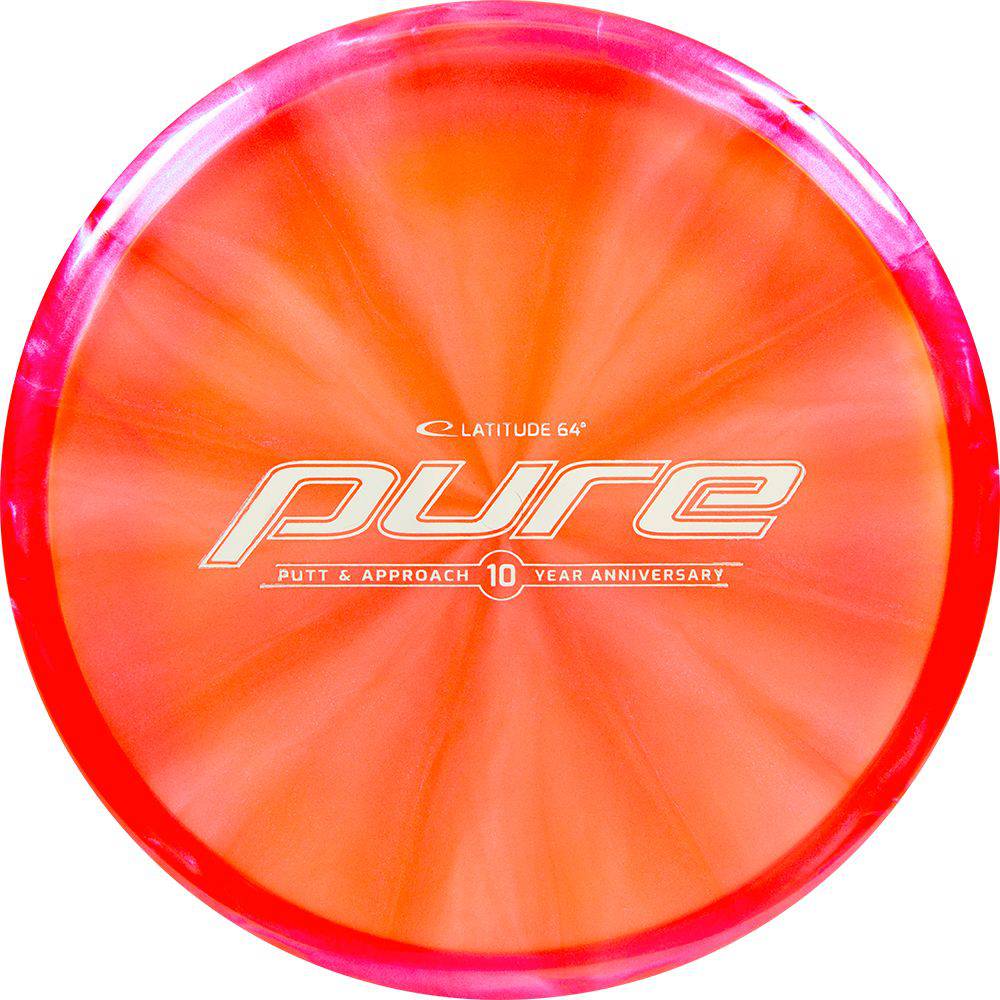 Latitude 64 Golf Discs Golf Disc Latitude 64 Limited Edition 10th Anniversary Chameleon Opto-X Pure Putter Golf Disc