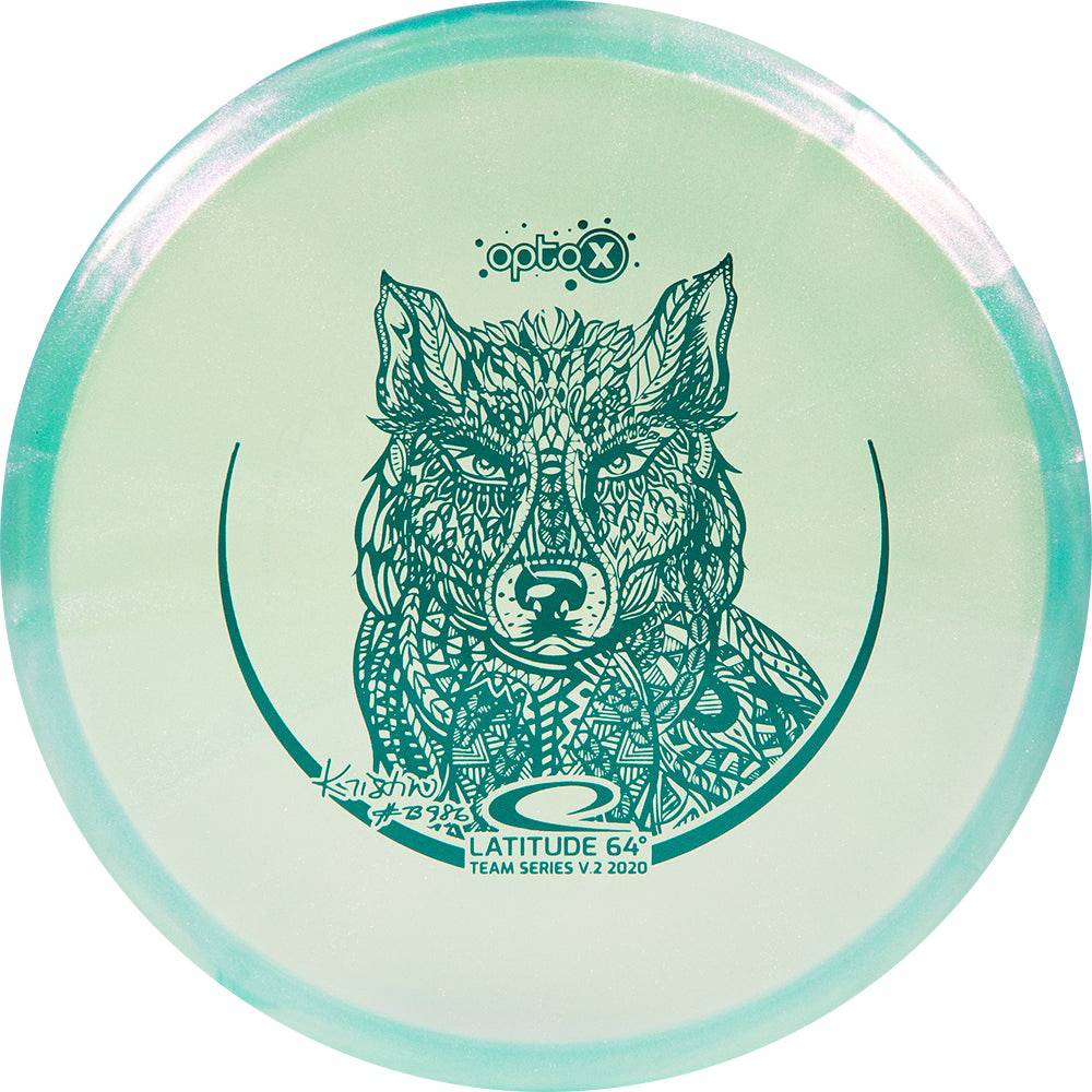 Latitude 64 Golf Discs Golf Disc Latitude 64 Limited Edition 2020 Team Series Kristin Tattar Glimmer Opto-X Pure Putter Golf Disc