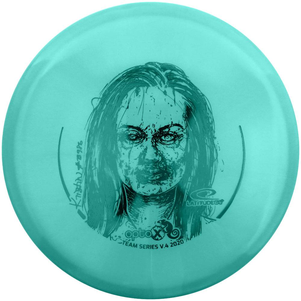 Latitude 64 Golf Discs Golf Disc Latitude 64 Limited Edition 2020 Team Series Kristin Tattar Moonshine Glow Chameleon Opto-X Pure Putter Golf Disc