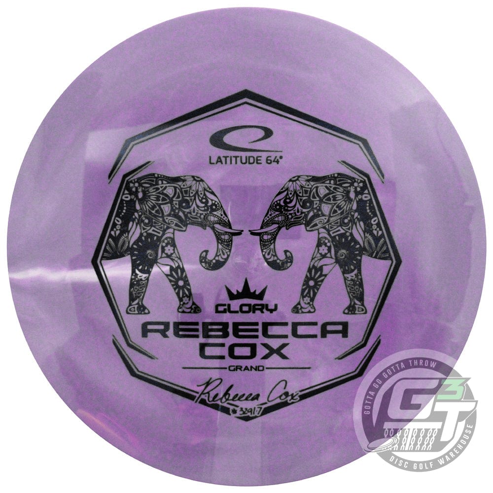 Latitude 64 Golf Discs Golf Disc Latitude 64 Limited Edition 2022 Team Series Rebecca Cox Royal Grand Glory Fairway Driver Golf Disc