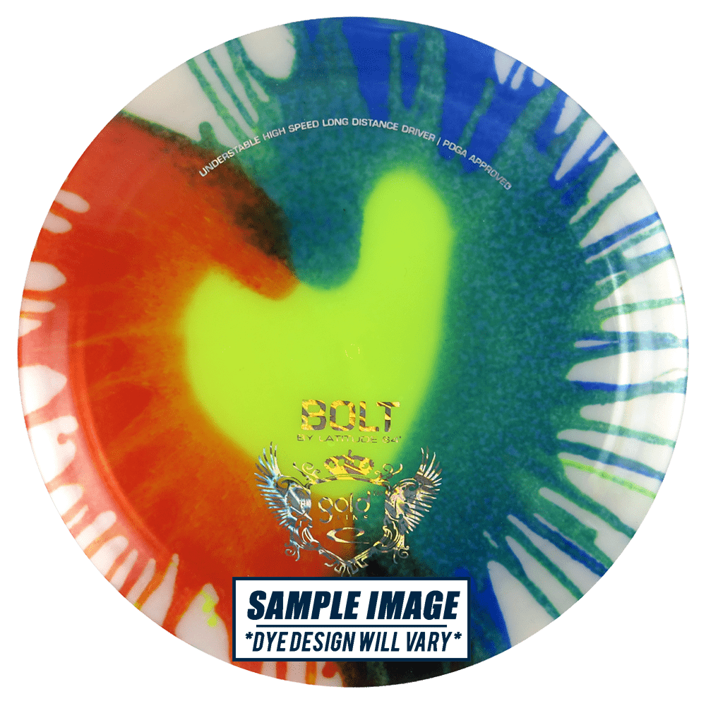 Latitude 64 Golf Discs Golf Disc Latitude 64 MyDye Gold Line Bolt Distance Driver Golf Disc