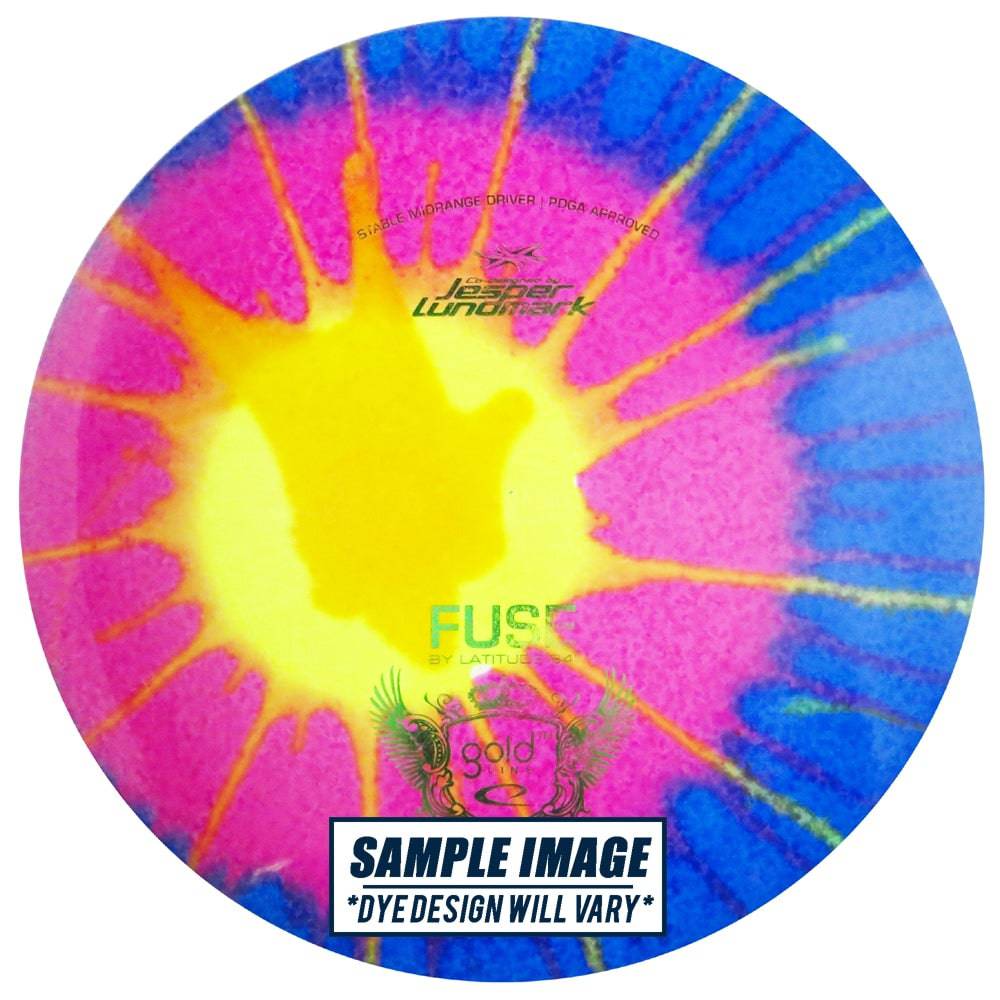 Latitude 64 Golf Discs Golf Disc Latitude 64 MyDye Gold Line Fuse Midrange Golf Disc