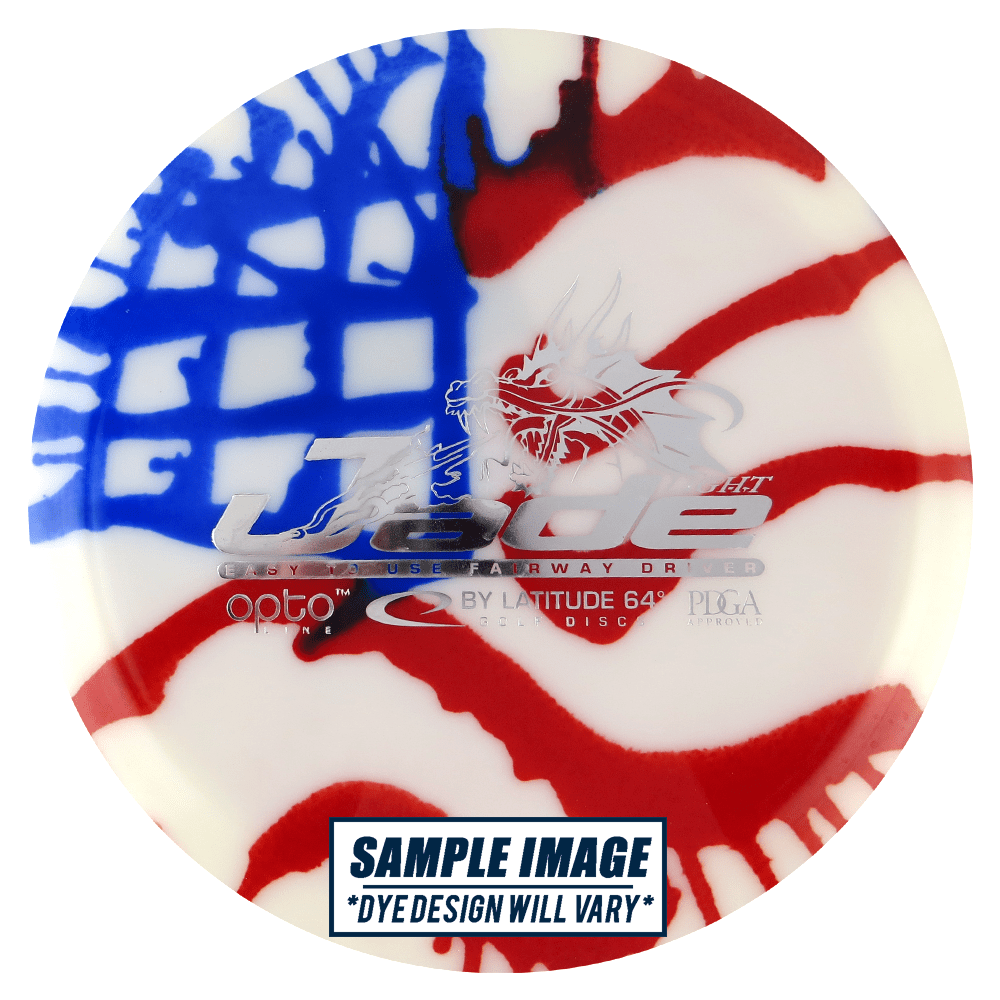 Latitude 64 Golf Discs Golf Disc 145-159g Latitude 64 MyDye Opto Line Jade Fairway Driver Golf Disc
