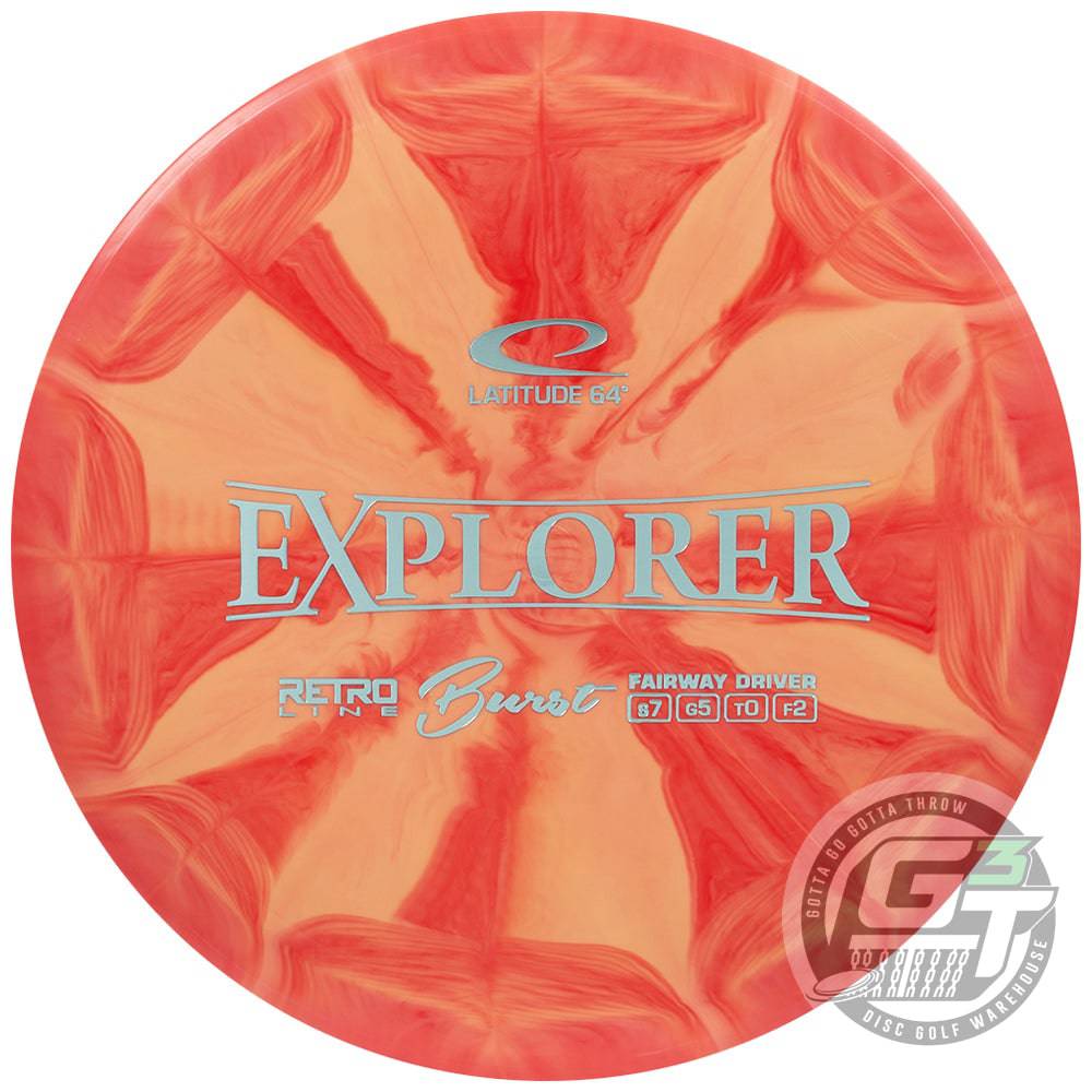 Latitude 64 Golf Discs Golf Disc Latitude 64 Retro Burst Explorer Fairway Driver Golf Disc
