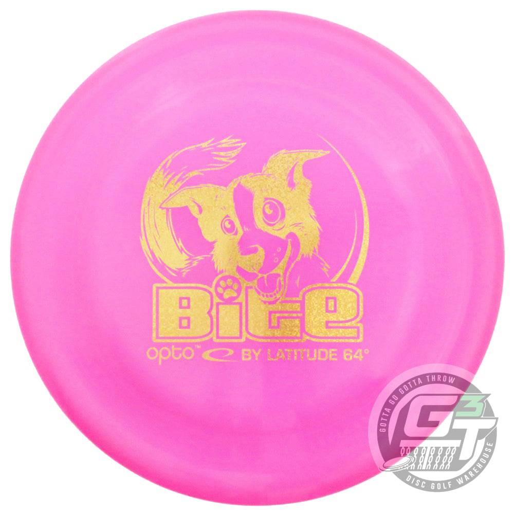 Latitude 64 Golf Discs Ultimate Pink Latitude 64 Opto Bite Dog & Catch Disc