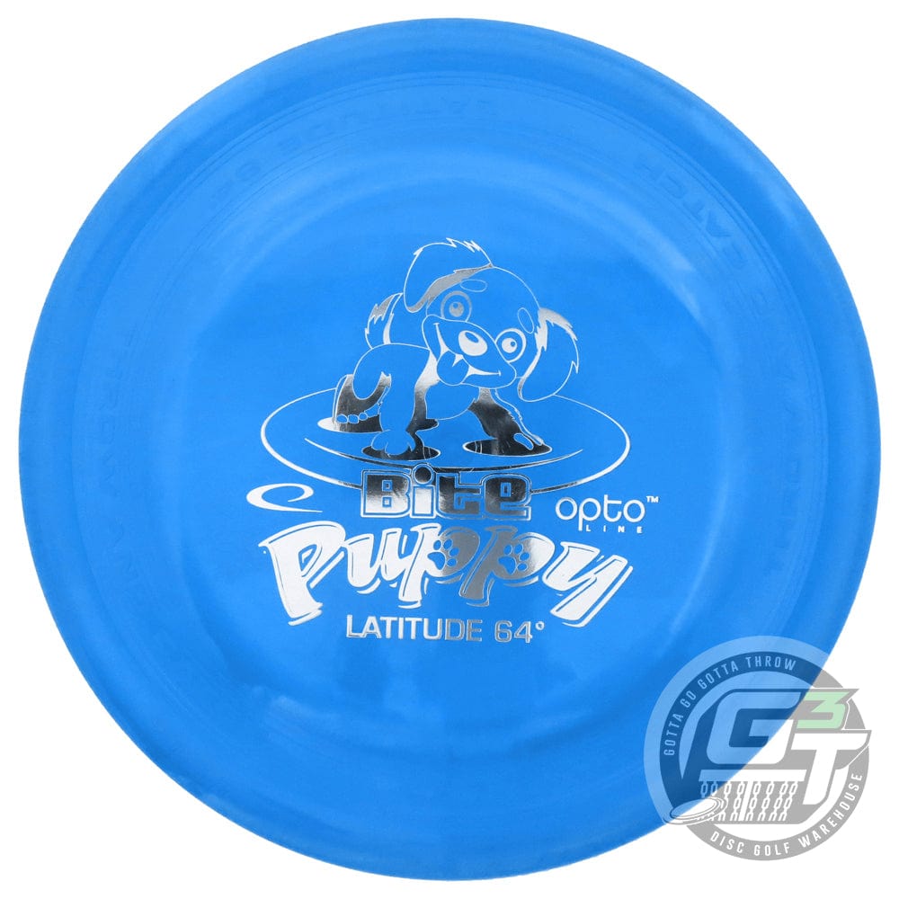 Latitude 64 Golf Discs Ultimate Blue Latitude 64 Opto Bite Puppy Dog & Catch Disc