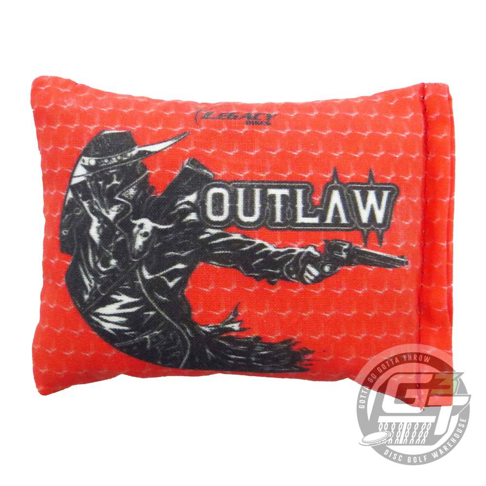 Legacy Discs Accessory Red Outlaw Legacy Discs Confidence Bag Disc Golf Grip Enhancer
