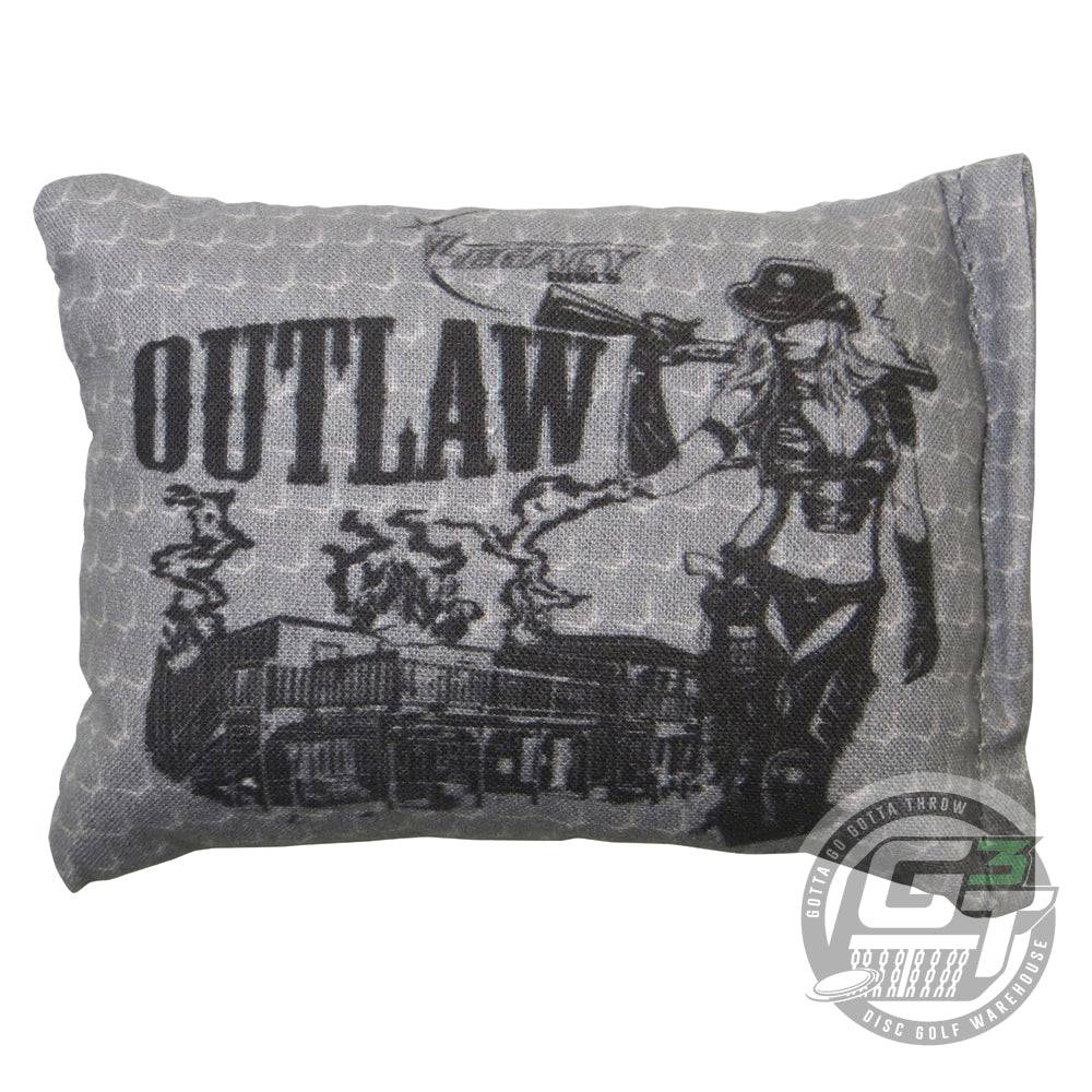 Legacy Discs Accessory Gray Outlaw Legacy Discs Confidence Bag Disc Golf Grip Enhancer