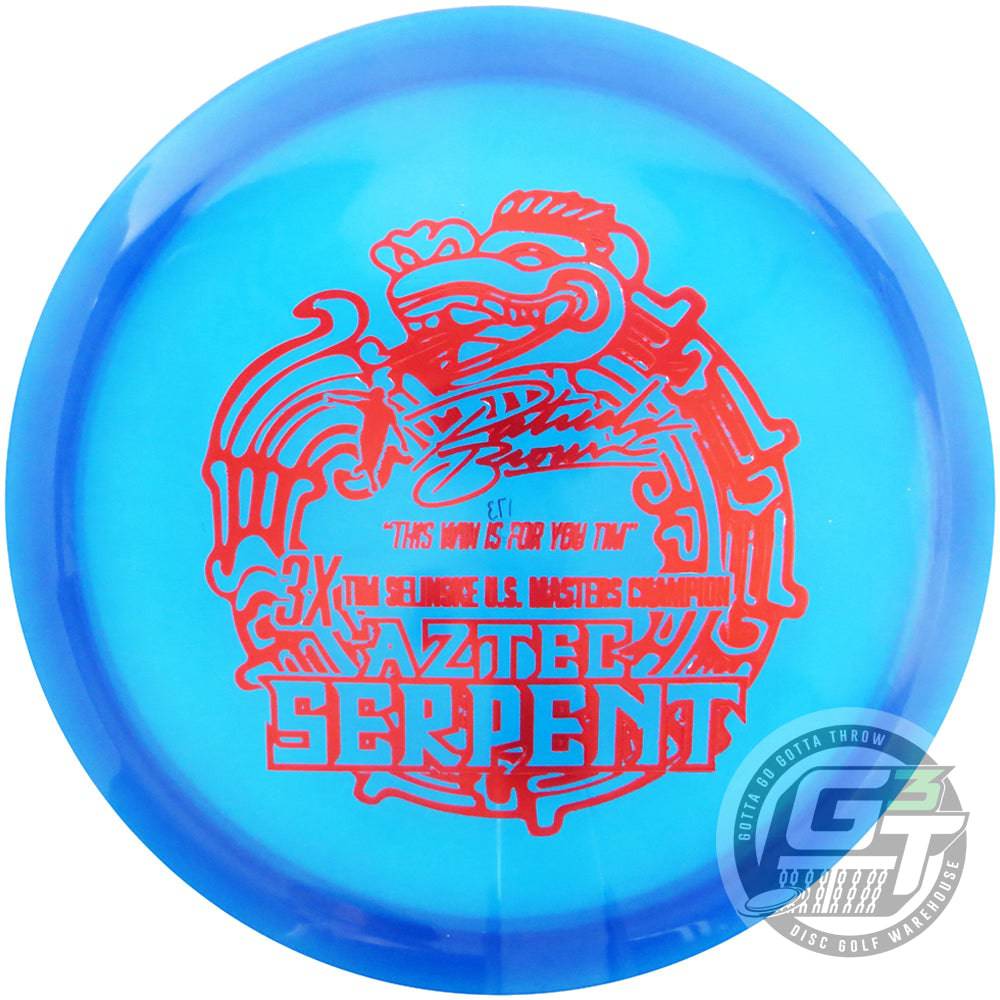 Legacy Discs Golf Disc 171-175g Legacy Limited Edition Patrick Brown 3X US Masters Champion Special Blend Aztec Serpent Fairway Driver Golf Disc