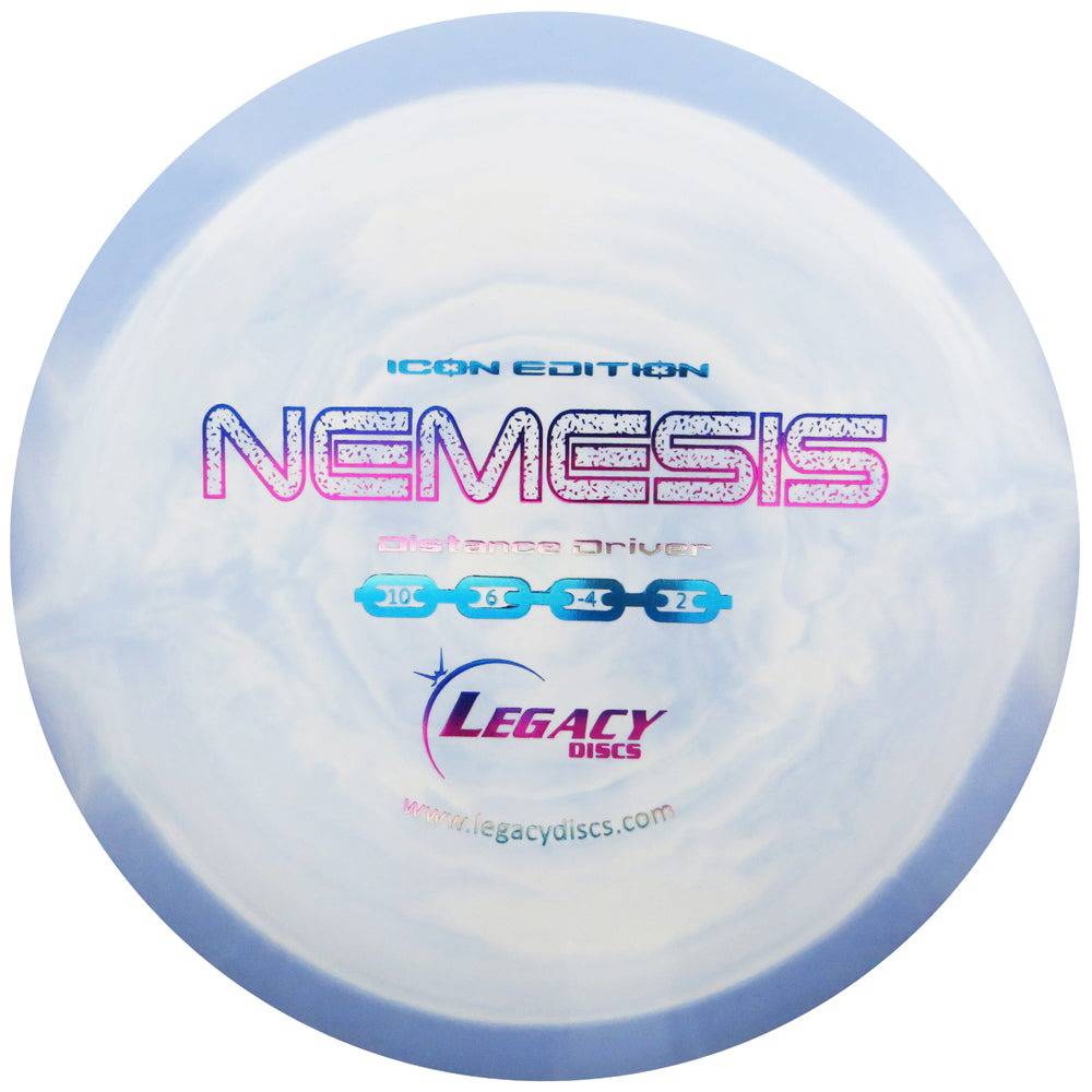 Legacy Discs Golf Disc Legacy Swirly Icon Nemesis Distance Driver Golf Disc