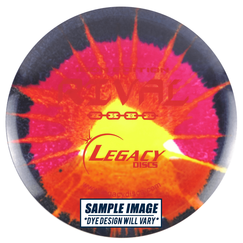 Legacy Discs Golf Disc Legacy Tie-Dye Icon Edition Rival Fairway Driver Golf Disc