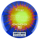 Legacy Discs Golf Disc Legacy Tie-Dye Pinnacle Edition Patriot Fairway Driver Golf Disc