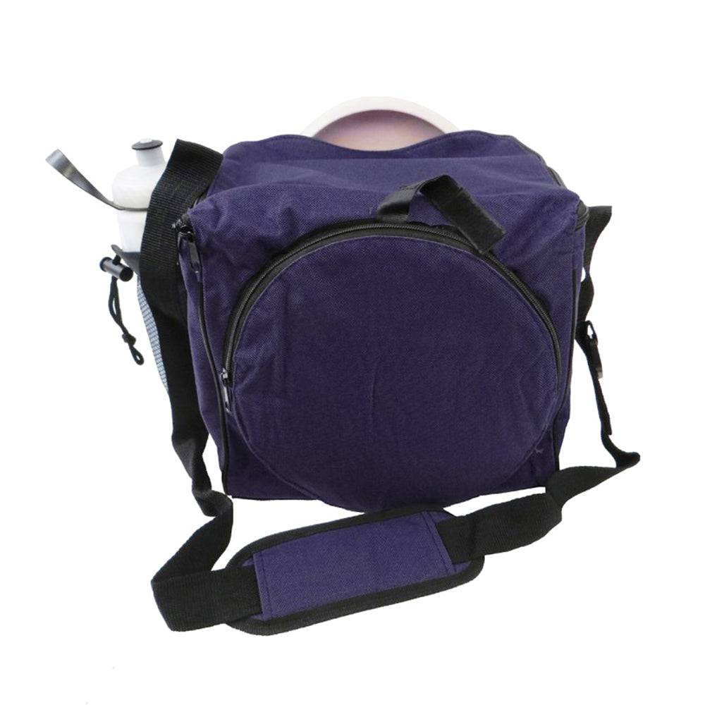 Lightning Golf Discs Bag Blank (No Logo) / Navy Blue Lightning Large Lite Disc Golf Bag