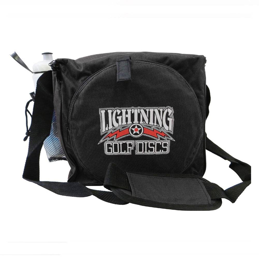 Lightning Golf Discs Bag Lightning Logo / Black Lightning Large Lite Disc Golf Bag