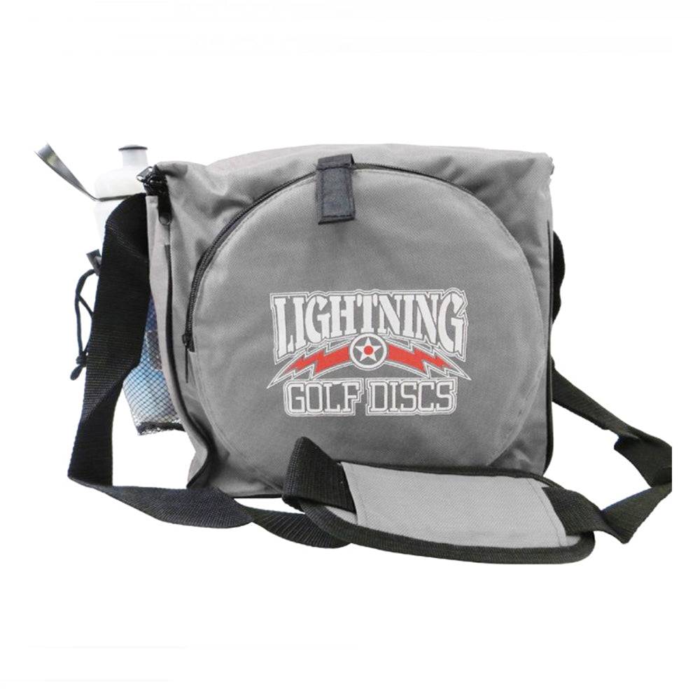 Lightning Golf Discs Bag Lightning Logo / Gray Lightning Large Lite Disc Golf Bag