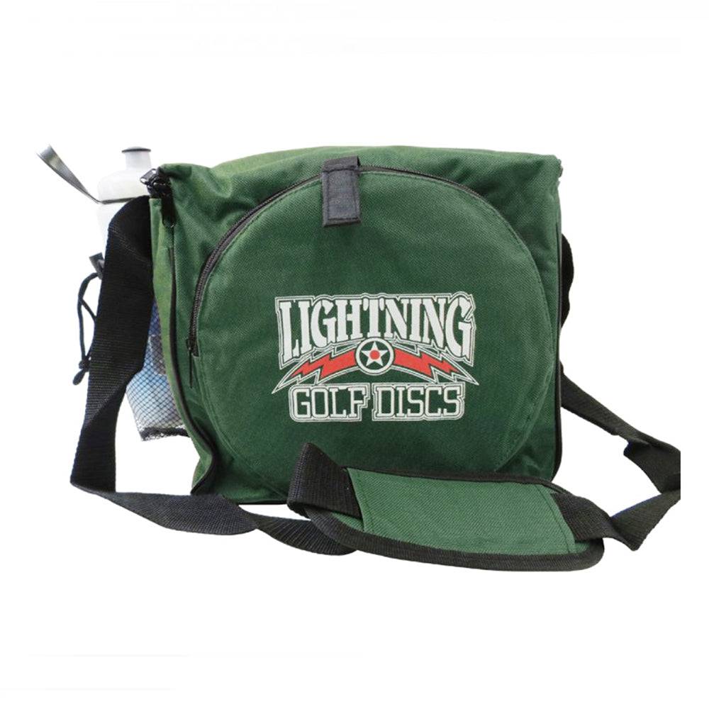 Lightning Golf Discs Bag Lightning Logo / Green Lightning Large Lite Disc Golf Bag