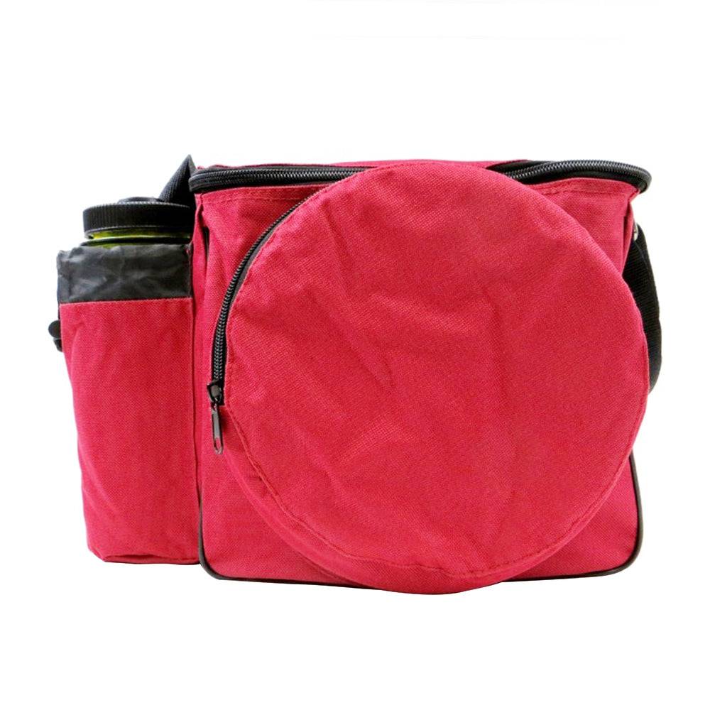 Lightning Golf Discs Bag Blank (No Logo) / Red Lightning Small Disc Golf Bag
