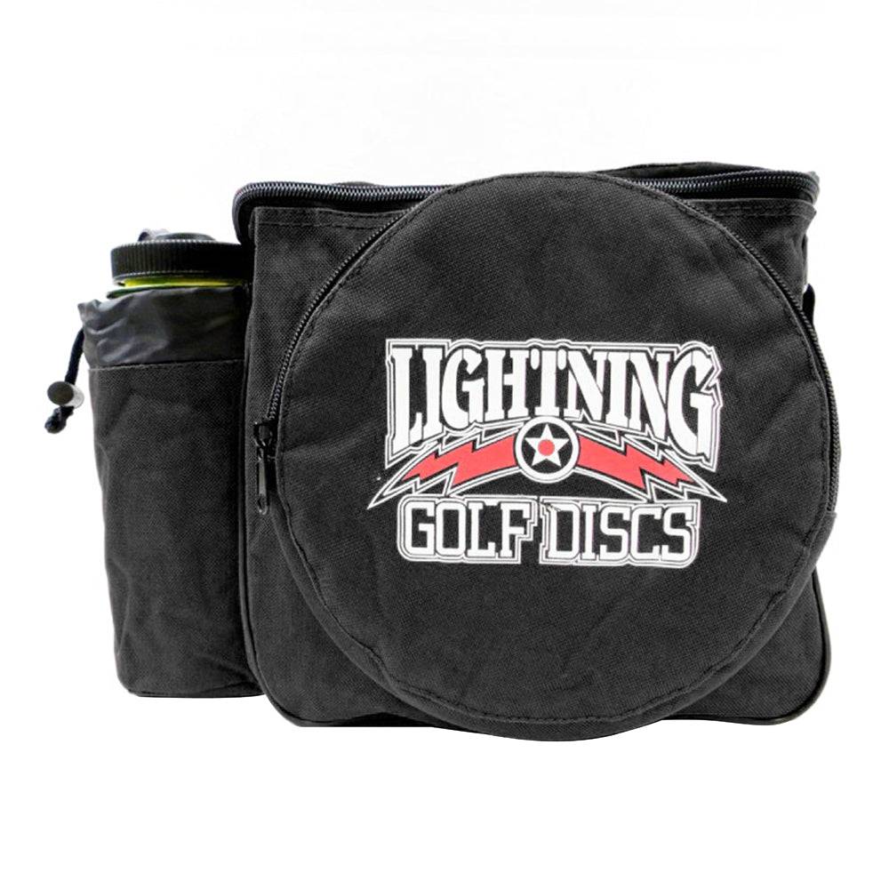 Lightning Golf Discs Bag Lightning Logo / Black Lightning Small Disc Golf Bag