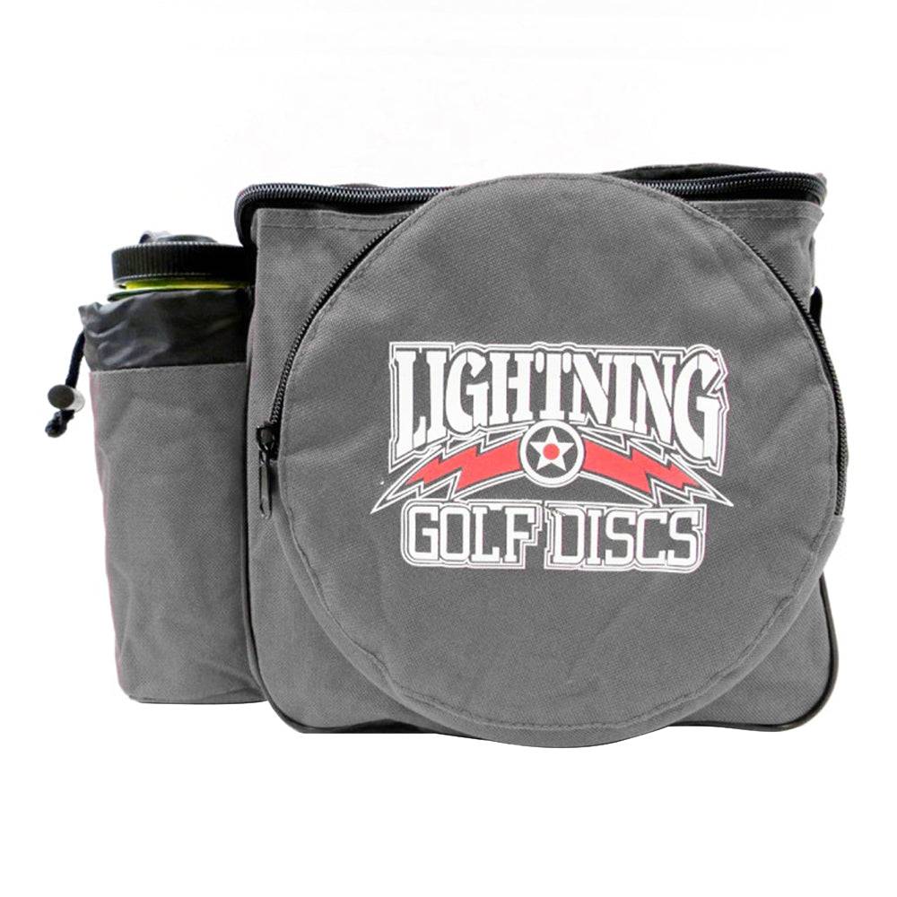 Lightning Golf Discs Bag Lightning Logo / Gray Lightning Small Disc Golf Bag