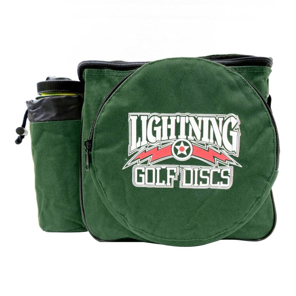 Lightning Golf Discs Bag Lightning Logo / Green Lightning Small Disc Golf Bag