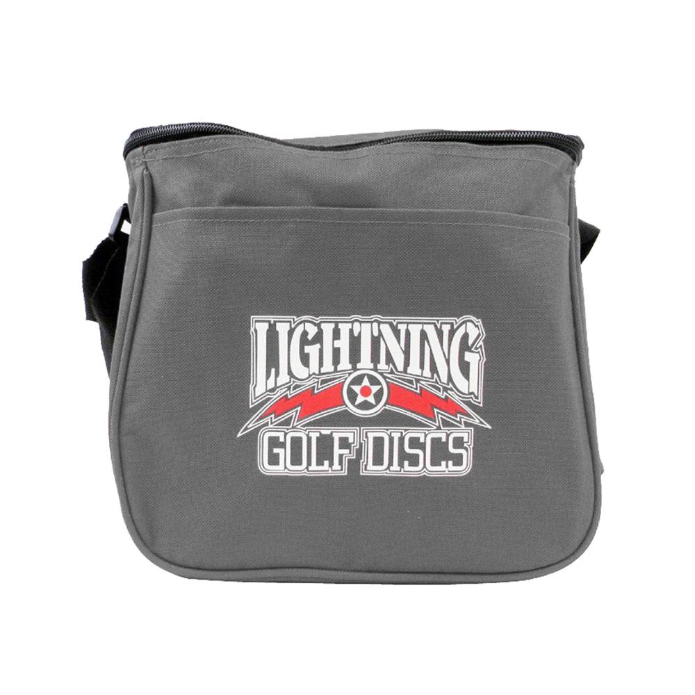 Lightning Golf Discs Bag Gray Lightning Starter Disc Golf Bag