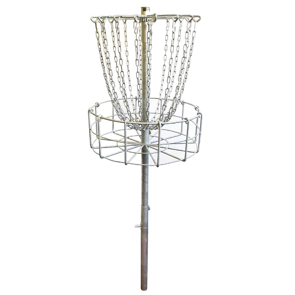 Lightning Golf Discs Basket Installable w/ Locking Collar Lightning DB-3 18 Chain Disc Golf Basket - USED