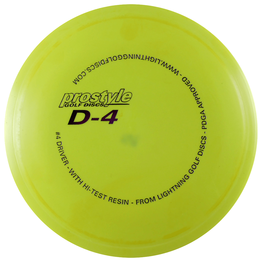 Lightning Golf Discs Golf Disc Lightning Prostyle D-4 #4 Driver Fairway Driver Golf Disc