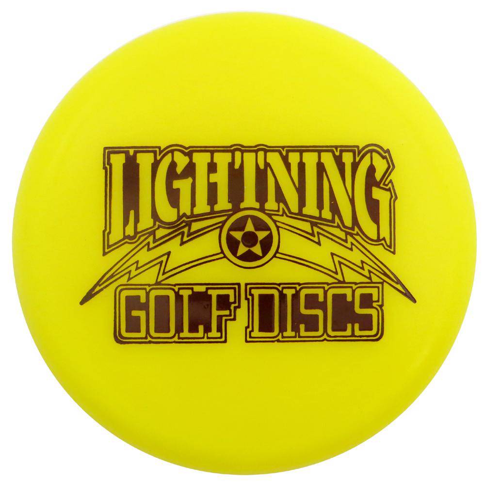 Lightning Golf Discs Mini Little Flyer - 4.25" Lightning Golf Discs Logo Inter-Locking Mini Marker Disc
