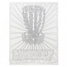 Book: The Disc Golf Coloring Book - by Alan Hansen Begg - Gotta Go Gotta Throw