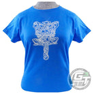 Long Tee Disc Golf Ladies Infinite Basket Short Sleeve Disc Golf T-Shirt - Gotta Go Gotta Throw