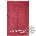 Millennium Golf Discs Accessory Burgundy Millennium Golf Discs Logo Disc Golf Towel